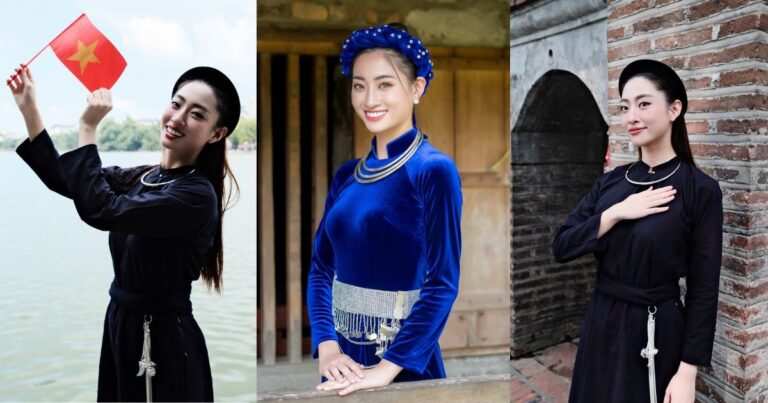 Lương Thùy Linh dịu dàng trong trang phục dân tộc Tày, tôn vinh bản sắc văn hóa trước lễ Quốc khánh