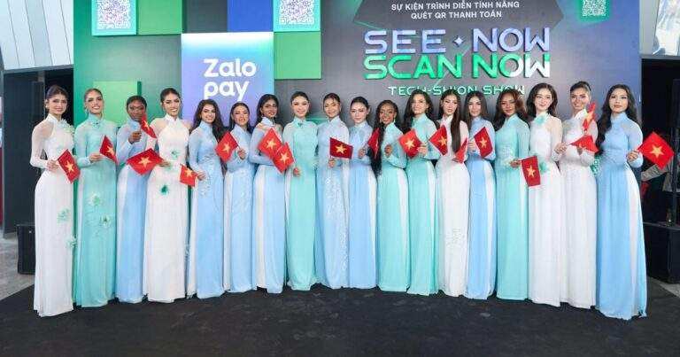 Hoa hậu Phương Linh tỏa sáng với vai trò đại sứ chiến dịch, trình diễn vedette tại “See Now Scan Now – Tech-shion Show”