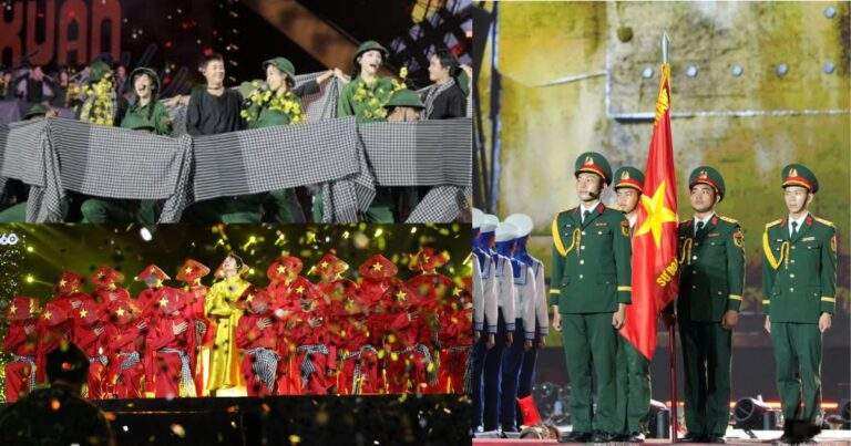 Đêm nhạc tự hào quy tụ hơn 20 nghìn khán giả, “Quốc ca” cất vang tại Concert Sao Nhập Ngũ