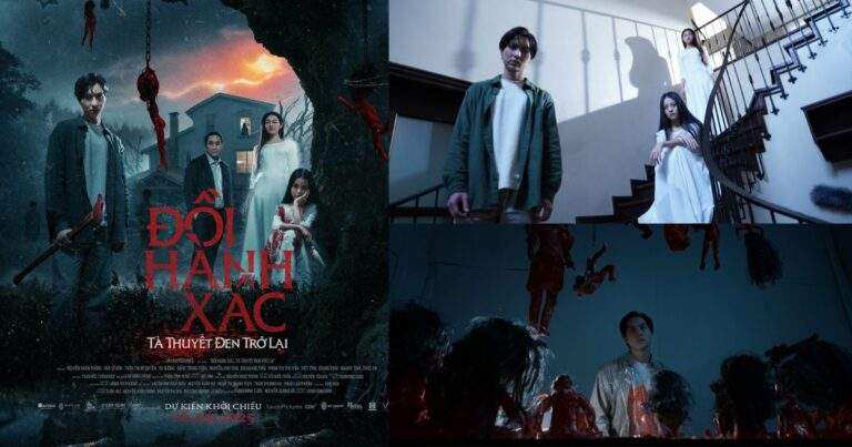 Bé Quyên, Yu Dương hóa thân làm ma nữ trong “Đồi hành xác: Tà thuyết đen trở lại”